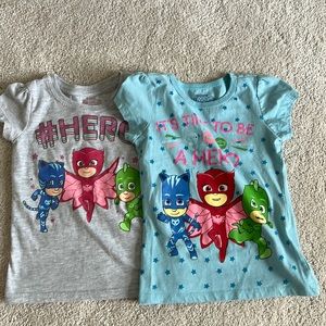 Pj mask T-shirts (2)